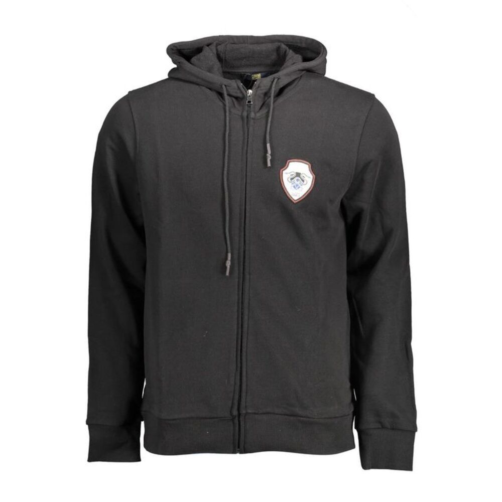 Cavalli Class Black Cotton Men's Men's Hoodie